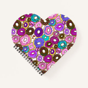 Vrede Liefde en Donuts Notitieboek