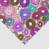 Vrede Liefde en Donuts Tissuepapier (Detail)