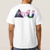 VREDE LIEFDE EN EENHEIDT T-SHIRT (Achterkant)