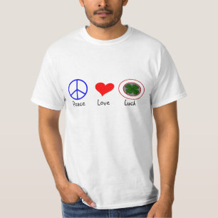 Vrede, liefde en ellende - waardevolle T-shirt