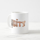 Vrede Liefde en Equity Koffiemok (Voorkant links)