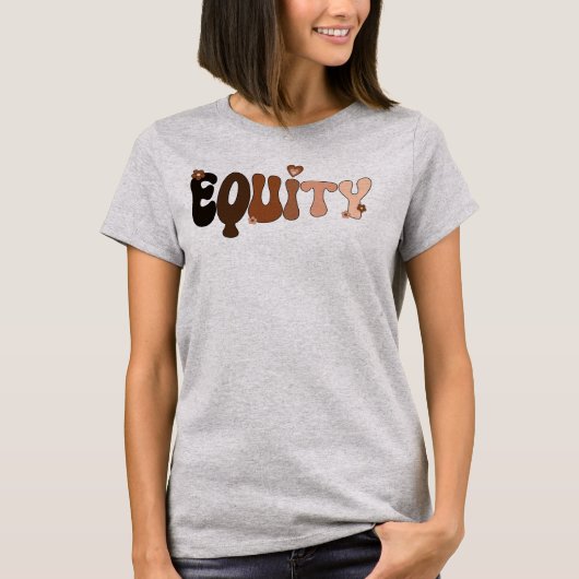 Vrede Liefde en Equity T-shirt (Voorkant)