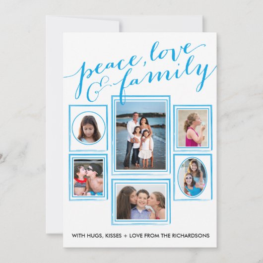 Vrede, liefde en familie (Voorkant)