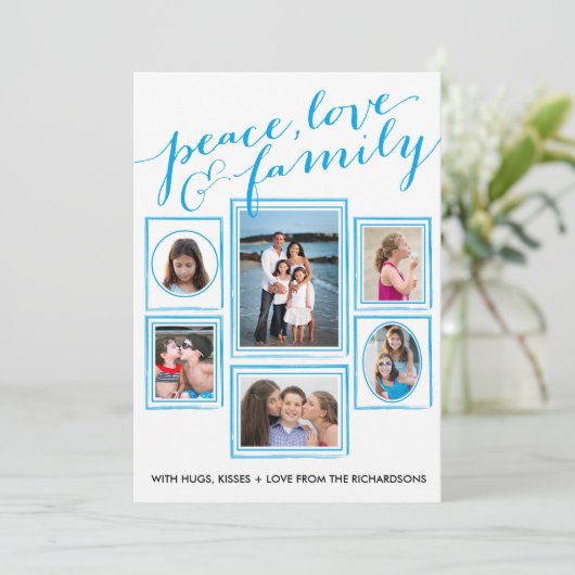 Vrede, liefde en familie (Staand voorkant)