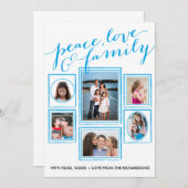 Vrede, liefde en familie (Voorkant / Achterkant)