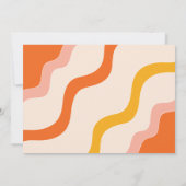 Vrede, liefde en feestelijke repetitie kaart (Achterkant)