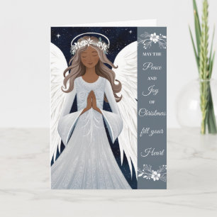 Vrede, liefde en gebed feestdagen kaart