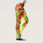 Vrede, liefde en geluk. leggings (Rechts)