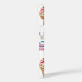 Vrede liefde en ijs Case-Mate iPhone case (Achterkant / Links)