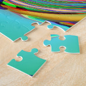 Vrede, liefde en kippen legpuzzel (Zijkant)