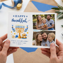 Vrede Liefde en Latkes Gelukkig Hanukkah 2 Foto