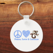 Vrede, liefde en moed sleutelhanger (Voorkant)