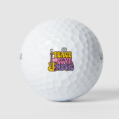 Vrede, Liefde, En Muziek Golfballen (Voorkant)