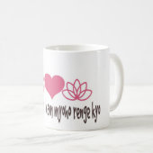vrede, liefde en naam myoho renge Coffee Mok (Voorkant rechts)