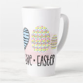 Vrede, Liefde en Pasen Latte Mok (Rechterhoek)