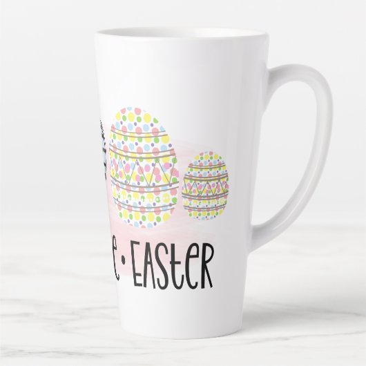 Vrede, Liefde en Pasen Latte Mok (Rechts)