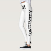 Vrede, liefde en positiviteit leggings (Links)