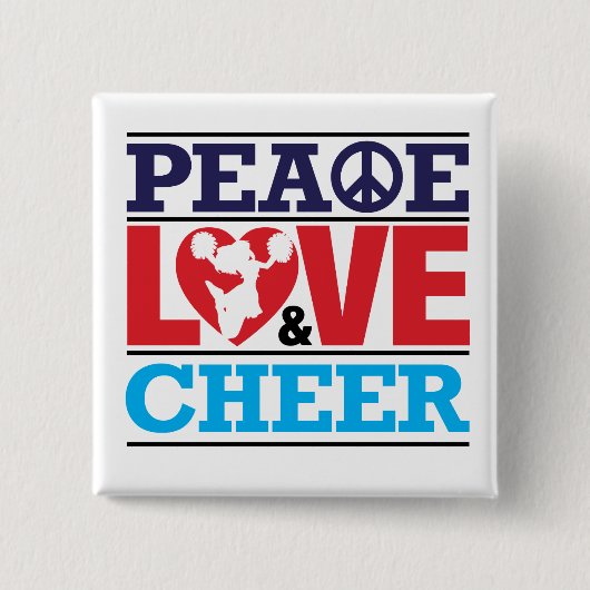 Vrede, liefde en pure Button (Voorkant)