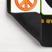 Vrede, liefde en schurken muismat (Hoek)