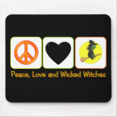 Vrede, liefde en schurken muismat (Voorkant)