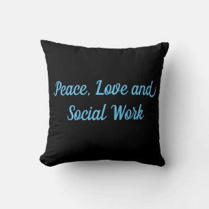 Vrede, liefde en sociaal werk kussen
