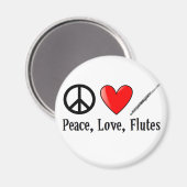 Vrede, liefde en vloten magneet (Voorkant / Achterkant)