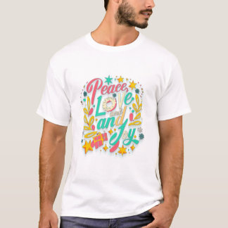 Vrede liefde en vreugde (2) t-shirt
