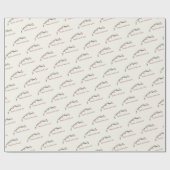 Vrede, liefde en vreugde Botanische vakantie Cadeaupapier (Vlak)