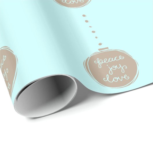 Vrede, Liefde en Vreugde Cadeaupapier (Rol Hoek)