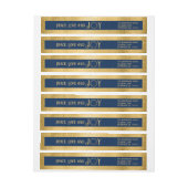 Vrede Liefde en Vreugde Faux Gouden Krans - Donker (Vel)