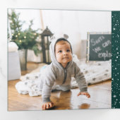 Vrede, liefde en vreugde | Multifoto Drieluik Wenskaart (Binnenzijde eerst)