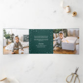 Vrede, liefde en vreugde | Multifoto Drieluik Wenskaart (Binnen)