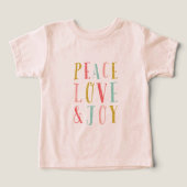 Vrede Liefde en Vreugde Whimsical Vakantie (Design voorkant)