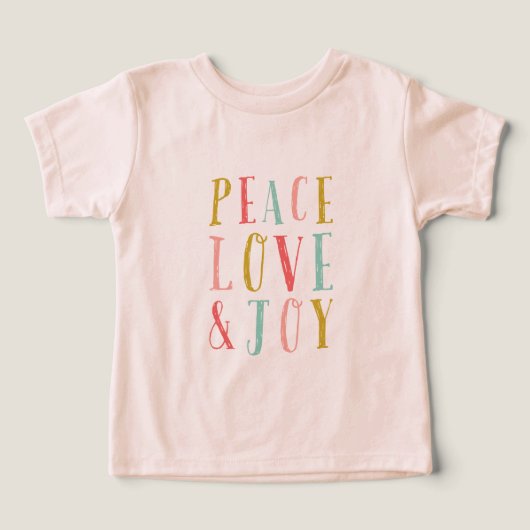 Vrede Liefde en Vreugde Whimsical Vakantie (Design voorkant)