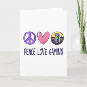 Vrede Liefde Gamen Kaart