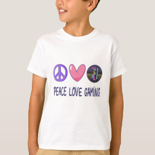Vrede Liefde Gamen T-shirt