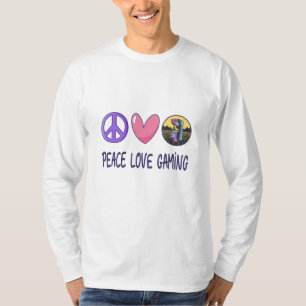 Vrede Liefde Gamen T-shirt
