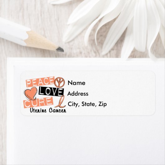 vrede liefde genezen baarmoederkanker etiket (Insitu)