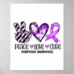 Vrede Liefde Genezing Overdosis Bewustzijn  Poster