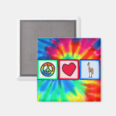 Vrede, Liefde, Giraffes Magneet (Voorkant / Achterkant)