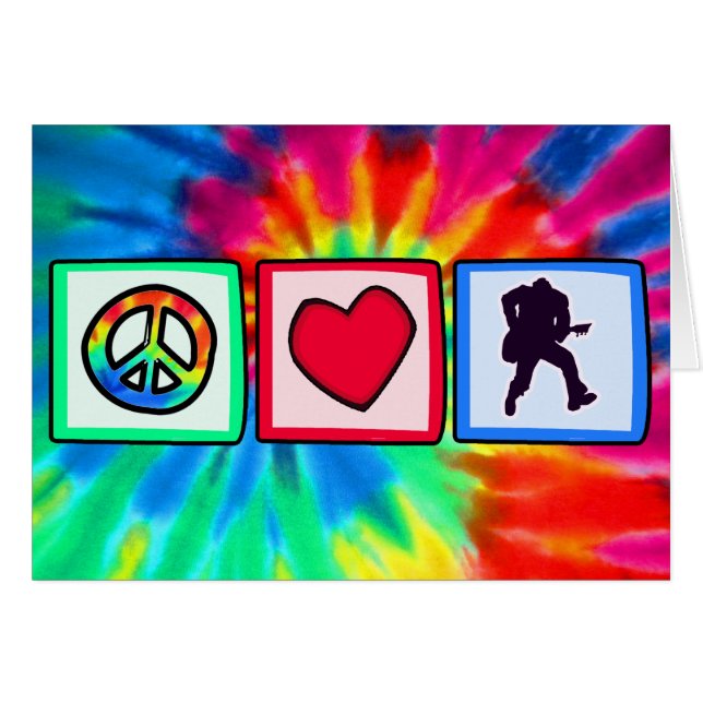 Vrede, liefde, gitaren (Voorkant Horizontaal)