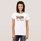 Vrede Liefde Golf Tie-Dye T-shirt (Voorkant volledig)