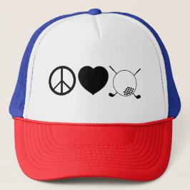 Vrede, liefde, Golf Trucker Pet