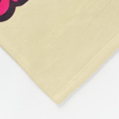 Vrede, Liefde & Grooviness Fleece Deken (Hoek)