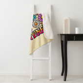 Vrede, Liefde & Grooviness Sherpa Blanket Sherpa Deken (In situ)