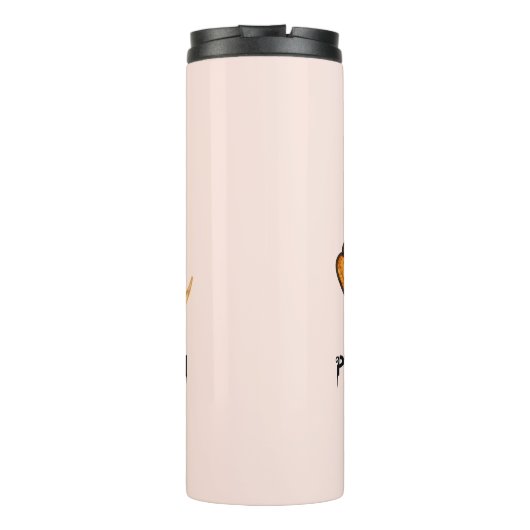 Vrede, liefde, heks thermosbeker (Achterkant)