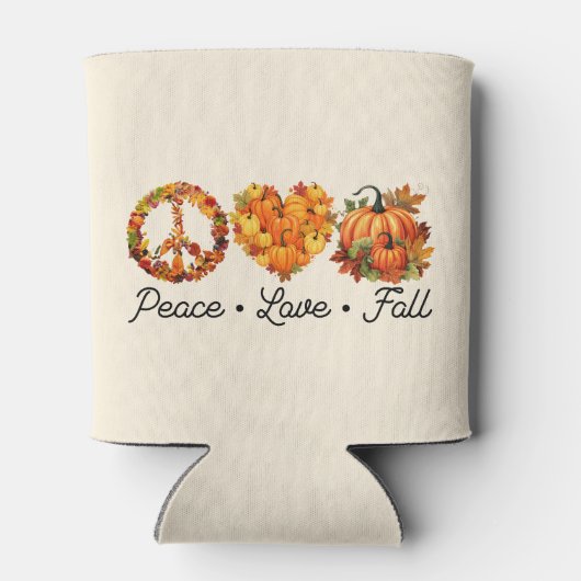 Vrede, liefde, Herfst – Gezellige herfstvibes met Blikjeskoeler (Achterkant)