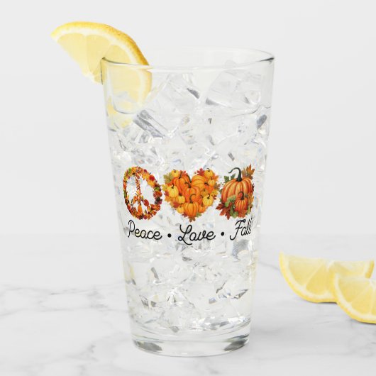 Vrede, liefde, Herfst – Gezellige herfstvibes met Glas (Voorkant ijs)