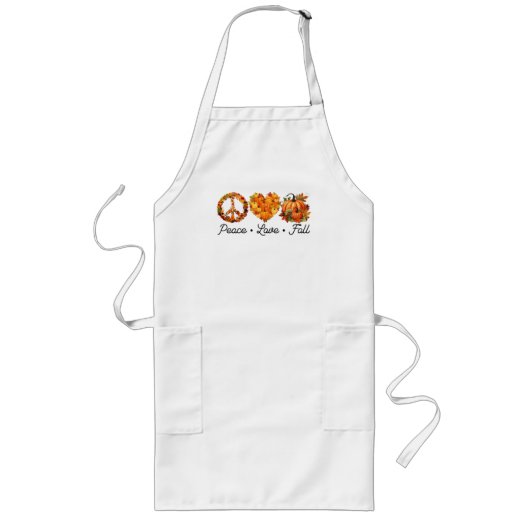 Vrede, liefde, Herfst – Gezellige herfstvibes met Lang Schort (Voorkant)