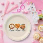 Vrede, liefde, Herfst – Gezellige herfstvibes met Papieren Bordje (Feest)